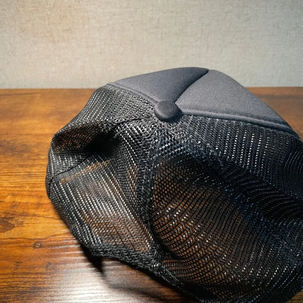 Vintage John Crane International Sealing Systems Trucker Hat Black Snapback Mesh - Picture 6 of 10